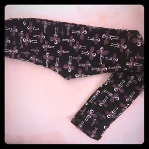 Lularoe Skeleton OS Leggings